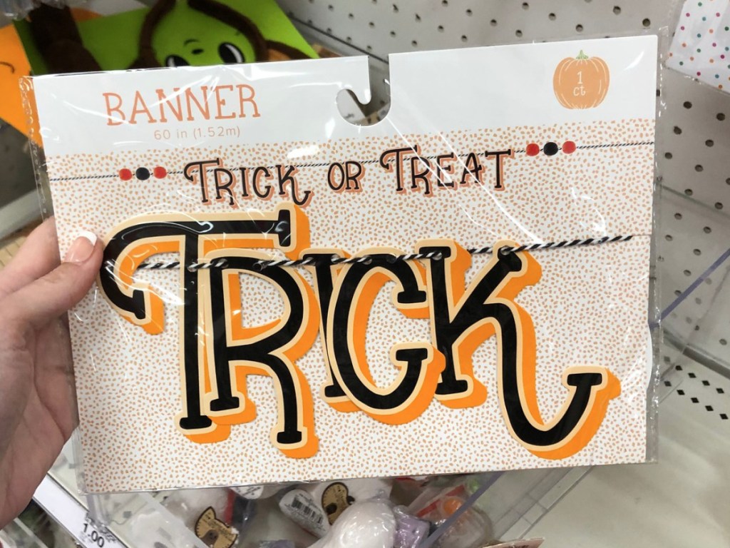 Trick or Treat Banner