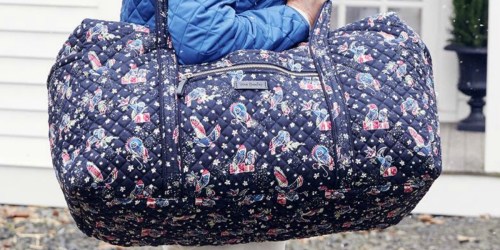 Up to 80% Off Vera Bradley Duffel Bags, Totes, Stockings & More + Free Shipping