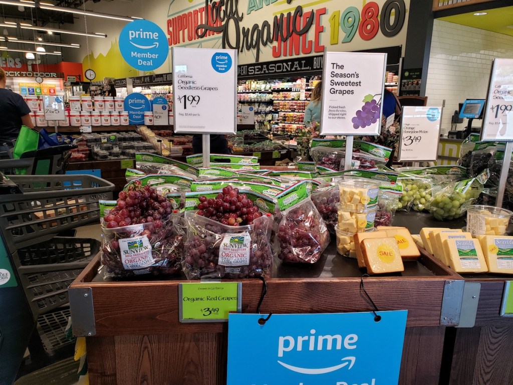 Whole Foods in Organic Seedless Grapes
