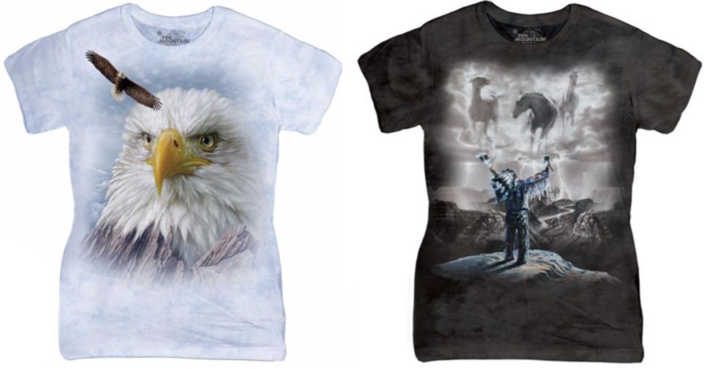 The Mountain Eagle and Horses tee