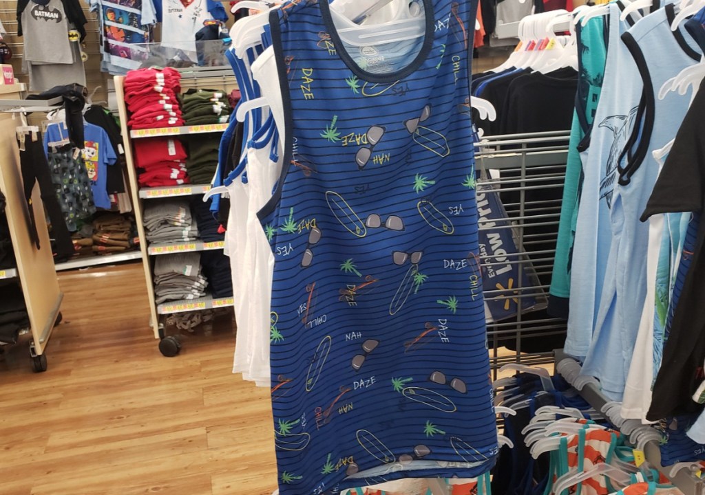 Wonder Nation Boys Chill Tank Top at Walmart 