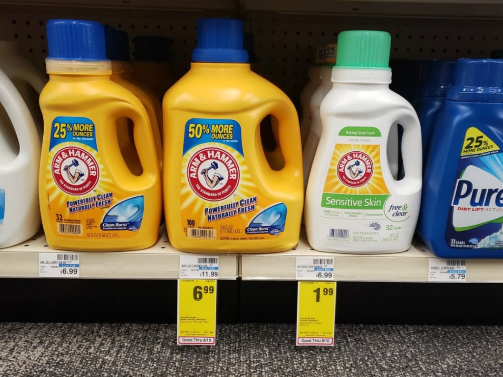 arm & hammer laundry detergent