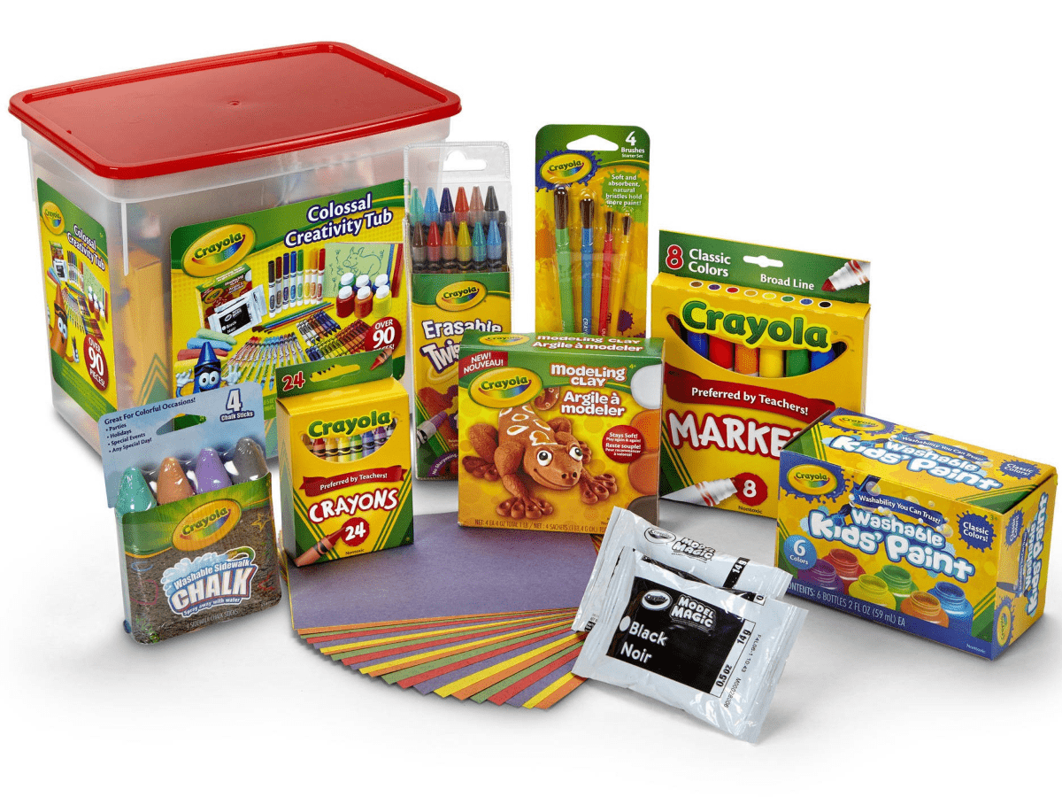 crayola colossal creative set