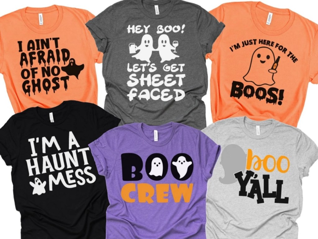 halloween tees