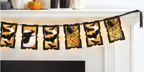 Save on Martha Stewart Halloween Banners, Window Clings & More at Amazon