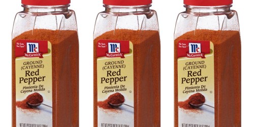 McCormick Ground Cayenne Pepper 14oz Canister Only $3.97 Shipped on Amazon (Regularly $7)