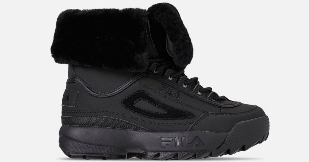 black shoe for man on white background
