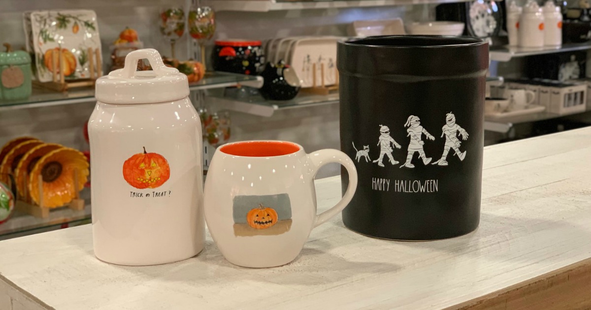 Rae Dun Halloween ceramic decor in-store