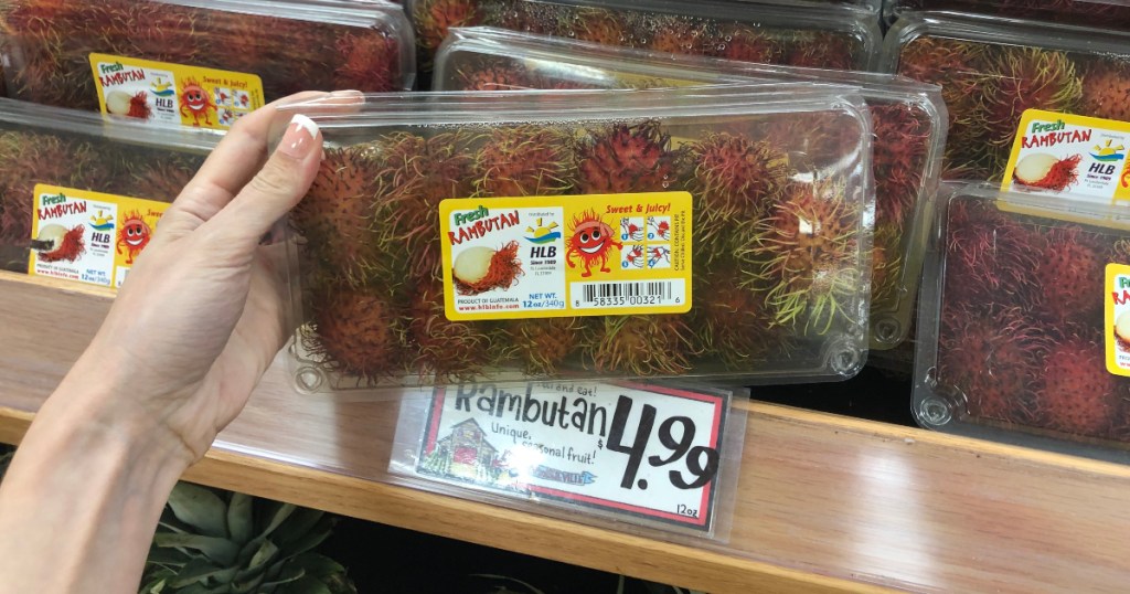 Rambutan at Trader Joe's