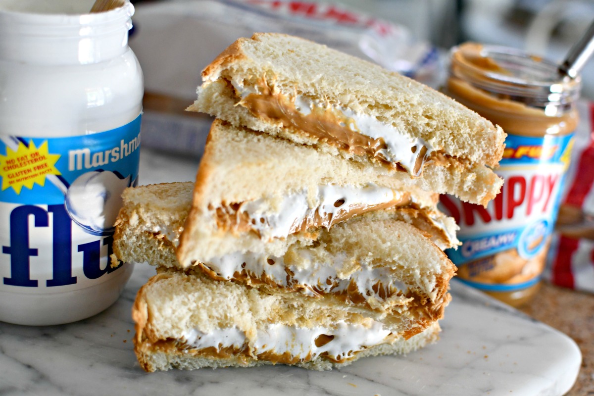 stacked nutterbutter sandwiches 
