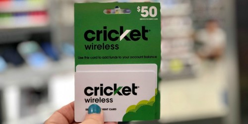 15% Off Wireless Prepaid eGift Cards on Kroger.com | $50 Cricket Wireless eGift Card Only $42.50