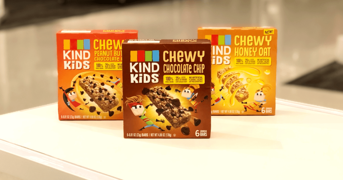 kind kinds bars on display at store