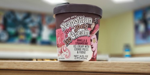 Trader Joe’s Neapolitan Joe-Joe’s Ice Cream has Cookie Pieces AND Fudge