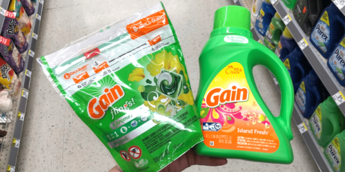 Gain Laundry Detergent Only $2.99 at Walgreens (In-Store & Online)