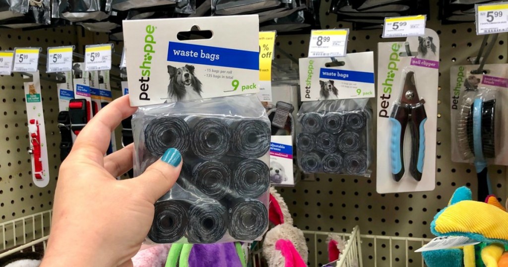 petshoppe waste bags at walgreens