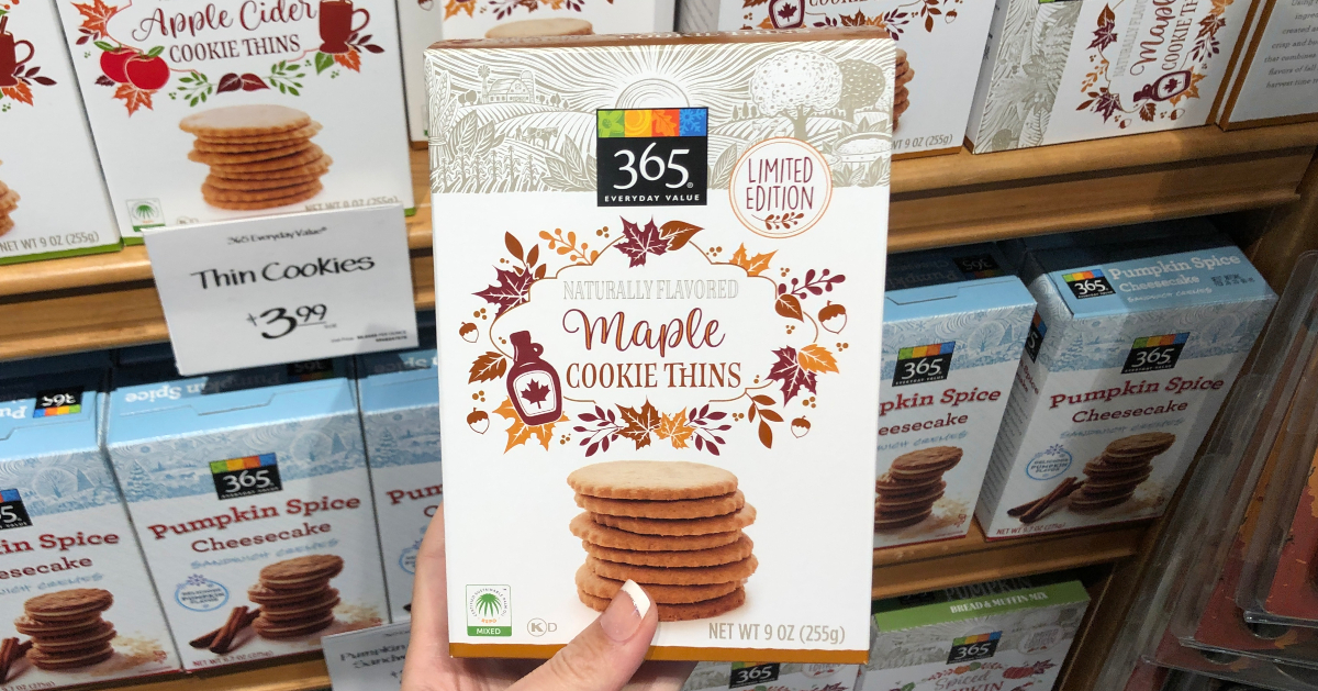 365 Maple Cookie Thins