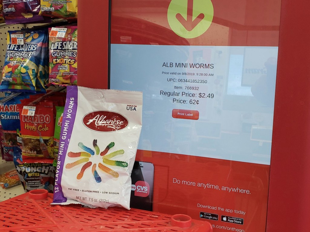 Albanese Gummy Worms at CVS