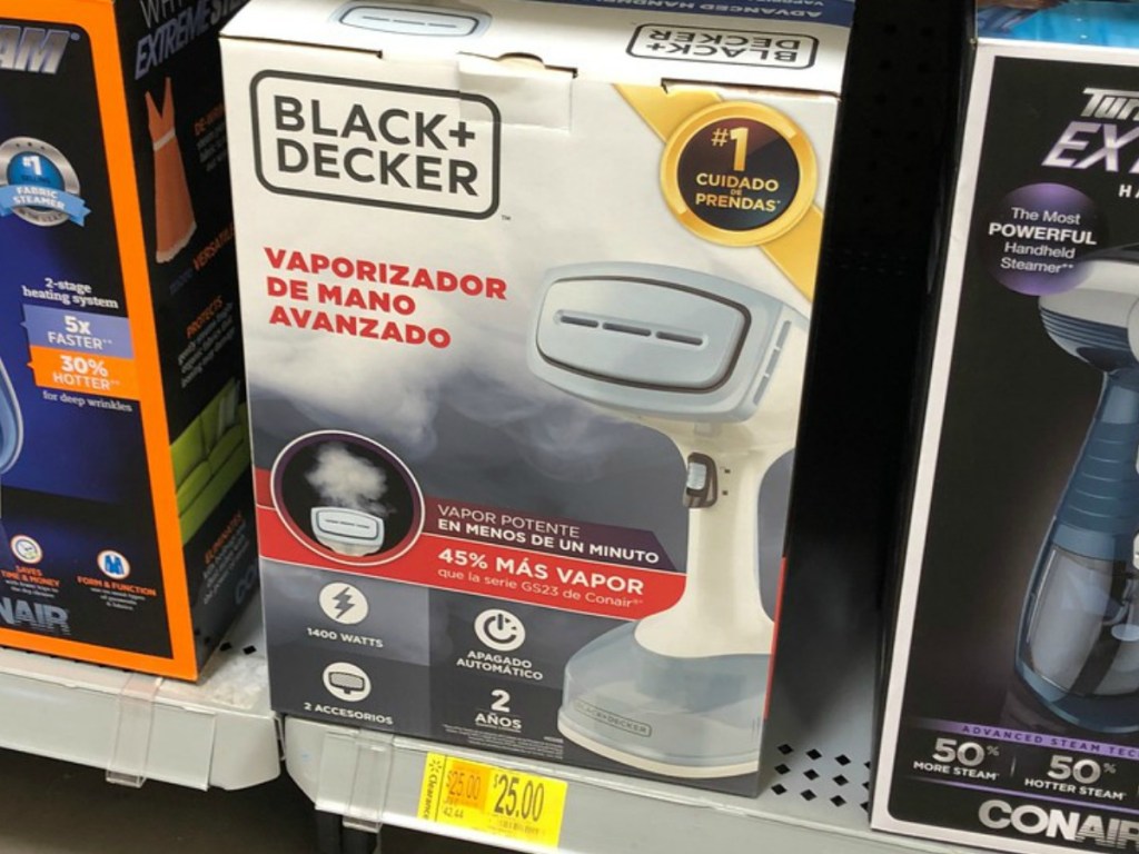 Black +Decker Handheld Steamer