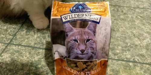 Up to 80% Off Blue Buffalo Wilderness Cat Treats at Amazon