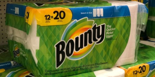 Bounty Paper Towel Mega Roll 12-Packs as Low as $11.36 Each After Target Gift Card