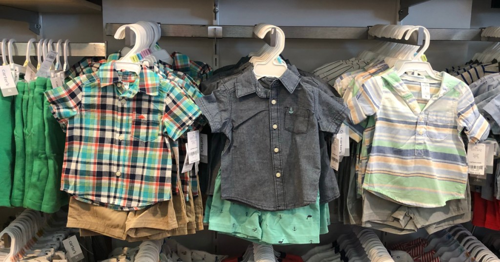 carters sets at store