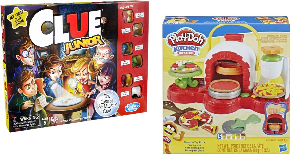 Clue Junior and Play-Doh