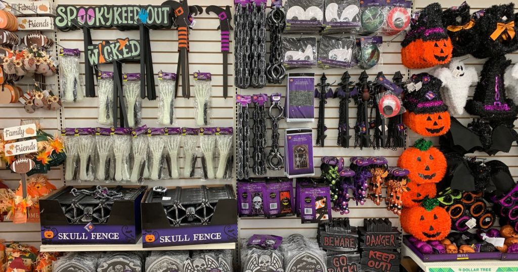 Dollar Tree Halloween Items in store