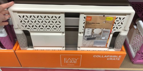 ALDI Laundry Room Deals: Collapsible Crate & Comfort Mats Just $7.99 Each