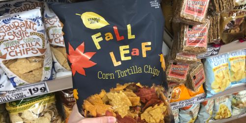 Enjoy Your Tortilla Chips in the Shape of Leaves with Fall Salsa at Trader Joe’s