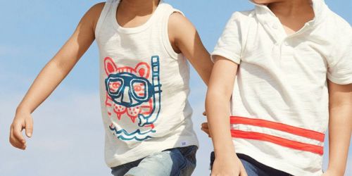 Up to 85% Off Gap Kids Tees, Mickey Mouse Pajamas, Star Wars Shirts & More