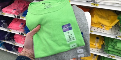 Gildan Adult & Kids Tees Only $1.75 After Michaels Rewards (Regularly $4)