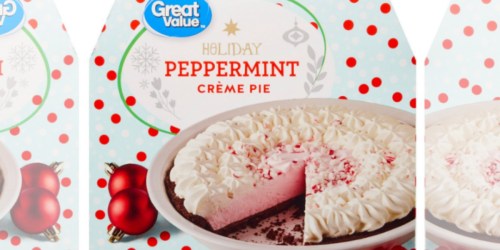 Walmart is Selling Peppermint Creme Pie, Egg Nog Ice Cream & More Sweet Holiday Treats