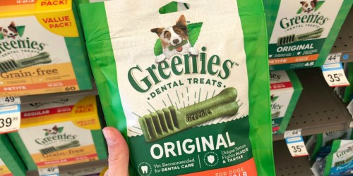 Greenies Original Regular Dental Dog Treats 36-Count Only $14 Shipped (Regularly $24)