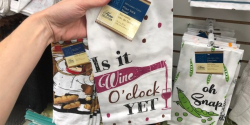 Fun Quote Dish Towels Just $1 at Dollar Tree