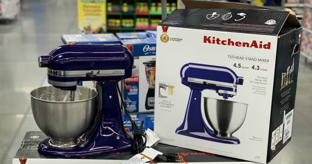 KitchenAid Stand Mixer on display at Walmart