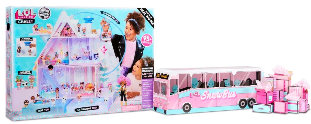 LOL Surprise Chalet and Bus