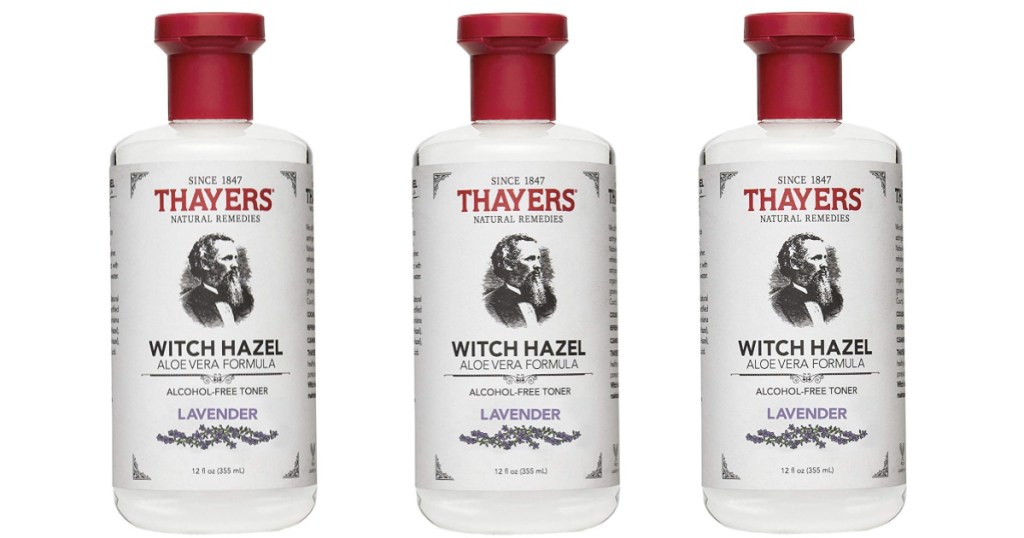 3 bottles of lavender witch hazel toner