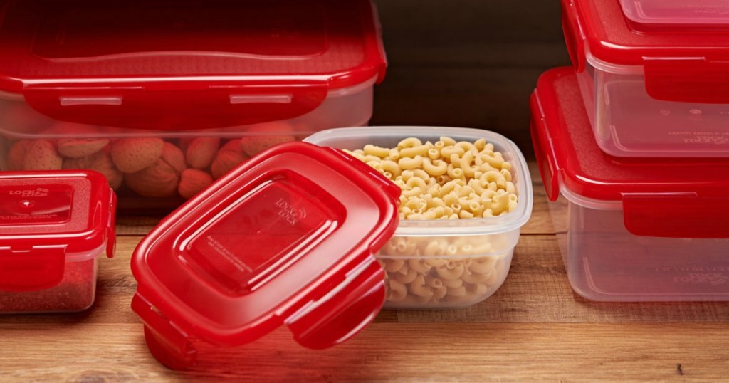 Lock & Lock Container Set with noodles