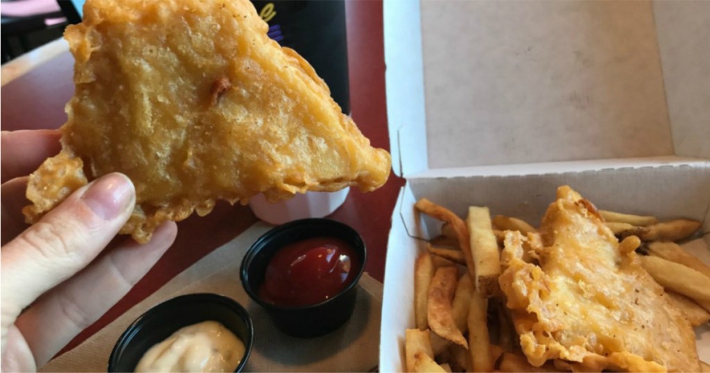 Long John Silvers Fish basket