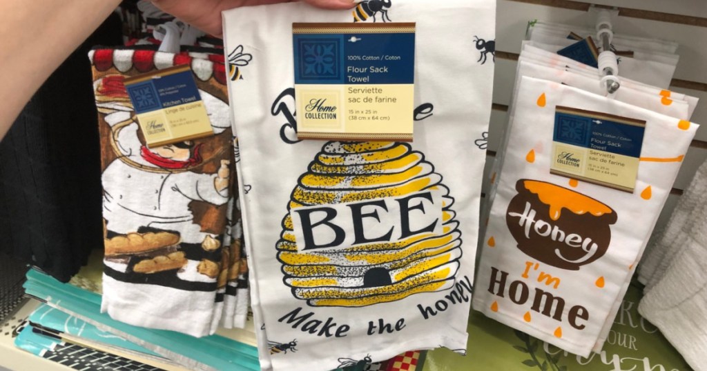 Be The Bee Make the Honey Dish Towel Dollar Tree