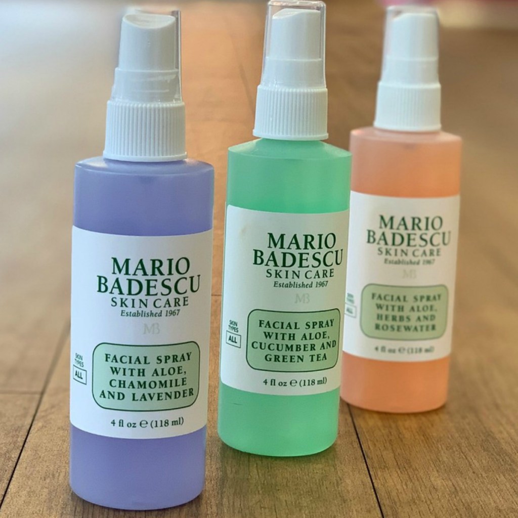 Mario Badescu brand skin care products