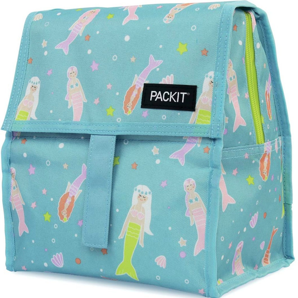 Mermaid printed lunch bag