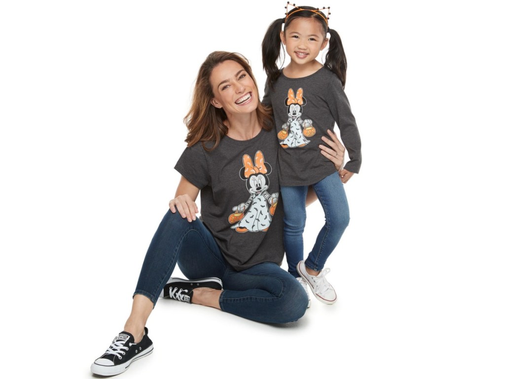Minnie Mouse Halloween Matching Tees