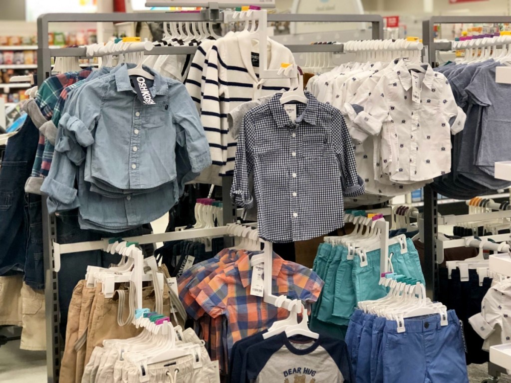 Osh Kosh Button Shirts on Target rack