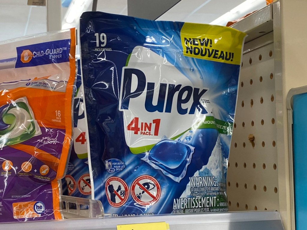 Purex 4-in-1 laundry detergent