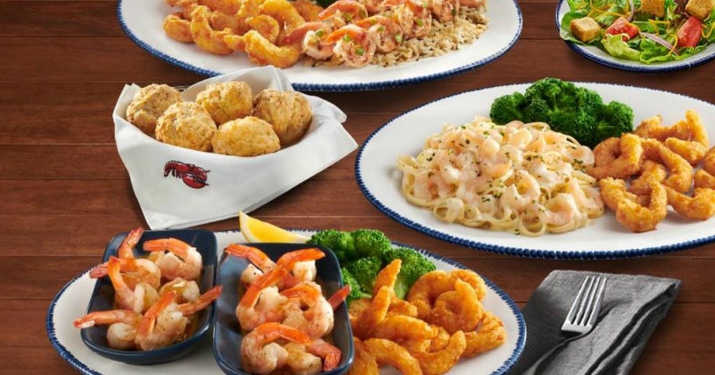 shrimp dishes at Red Lobster