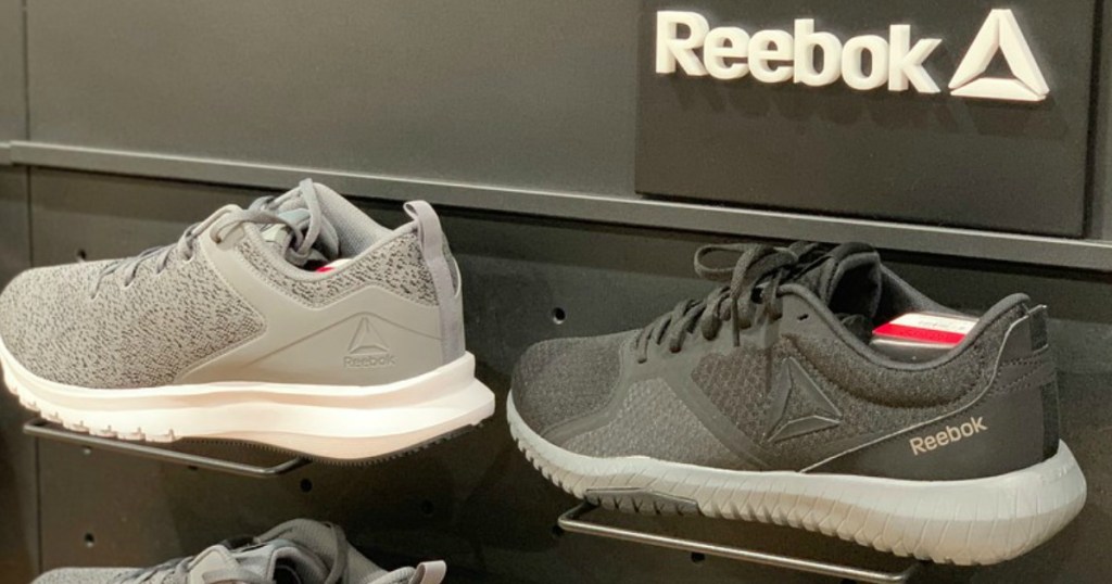 Reebok Shoes on the shelf
