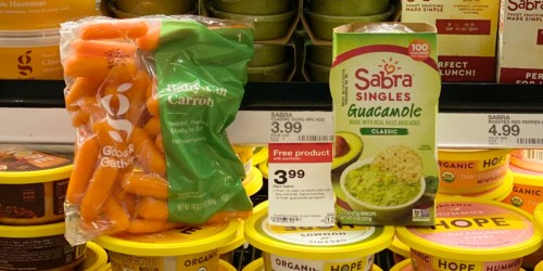 Sabra Guacamole & Baby Carrots Only $2.79 at Target | Just Use Your Phone