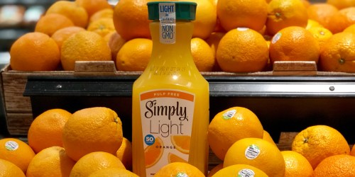 40% Off Simply Light Orange Juice at Target (Just Use Your Phone)