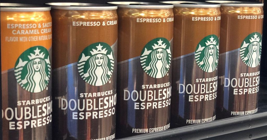 Starbucks Espresso & Cream on shelf